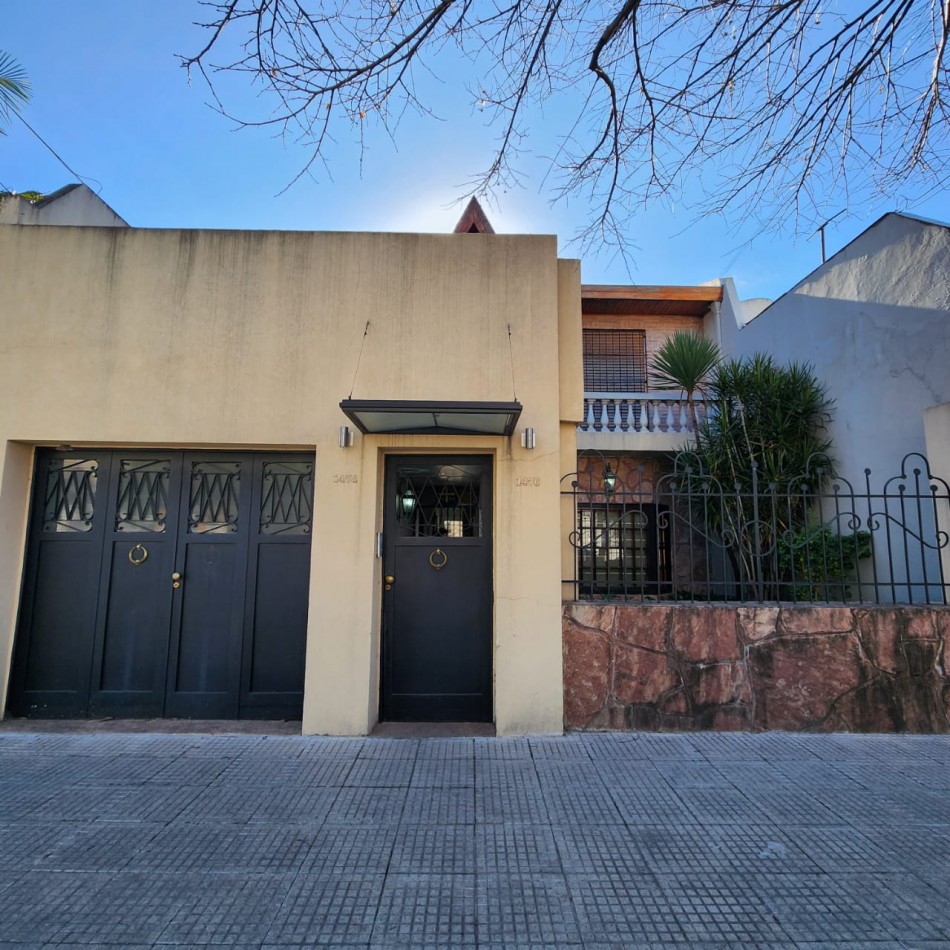 CASA 6 AMBIENTES, CON FONDO LIBRE PARQUIZADO, A MTS. AV. J. B. ALBERDI