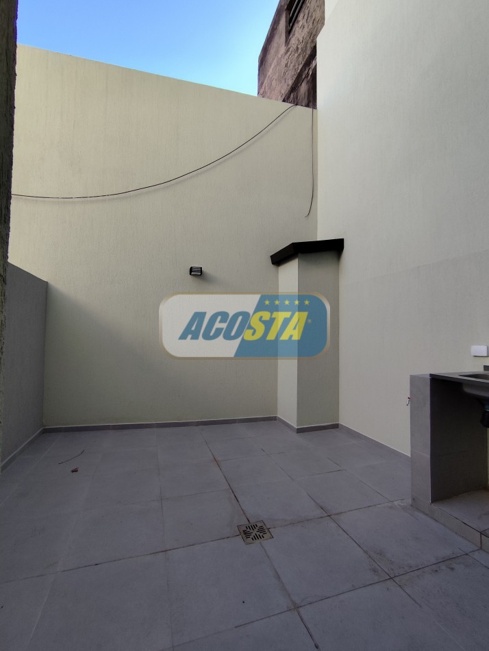 DEPARTAMENTO A ESTRENAR, 1 AMB CON PATIO, POSESION INMEDIATA