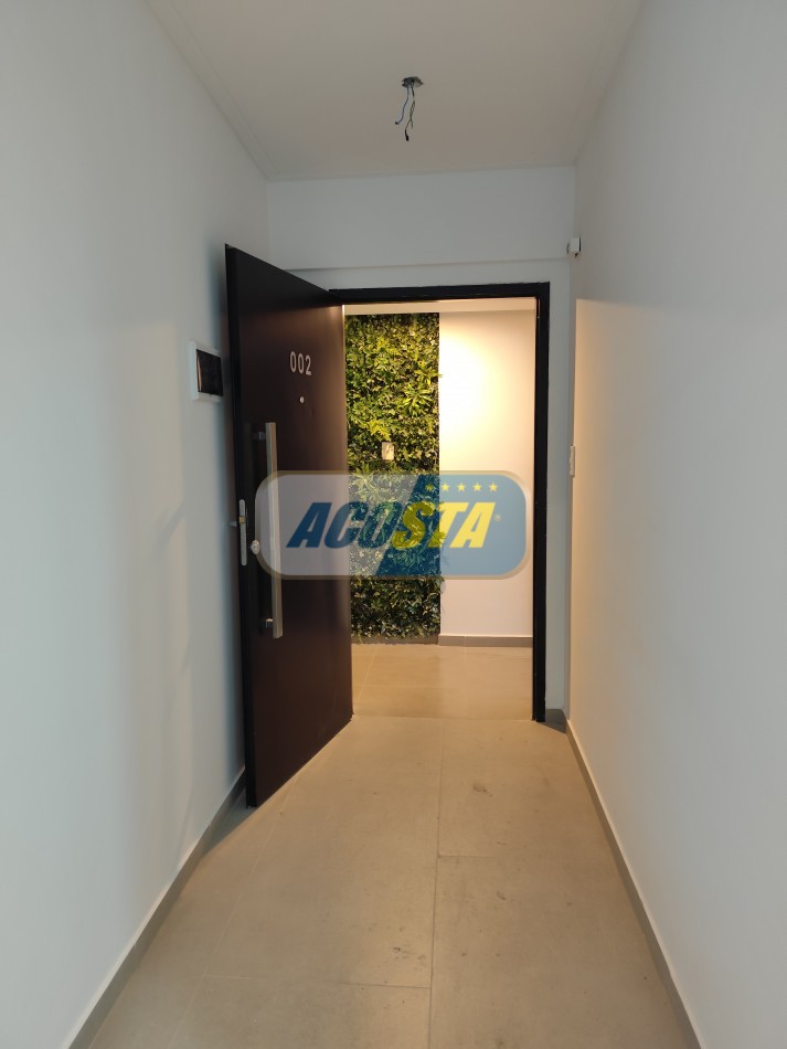DEPARTAMENTO A ESTRENAR, 1 AMB CON PATIO, POSESION INMEDIATA