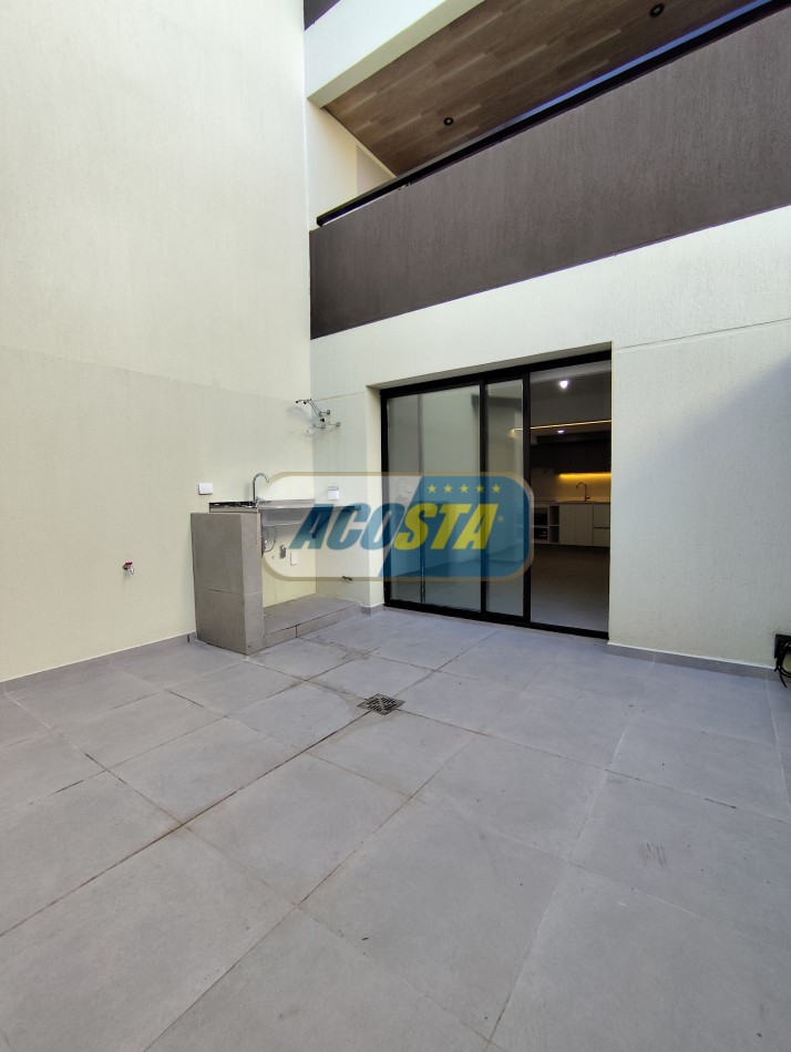 DEPARTAMENTO A ESTRENAR, 1 AMB CON PATIO, POSESION INMEDIATA