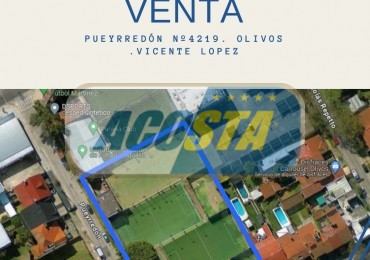 TERRENO EN VENTA - 4200 m2 - UNICO, ZONA UNICENTER VICENTE LOPEZ